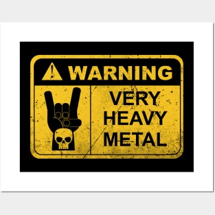 Warning: Very Heavy Metal Posters and Art